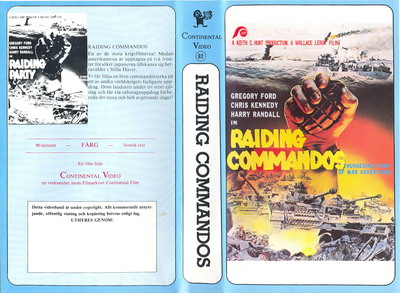 62-RAIDING COMMANDOS (VHS)